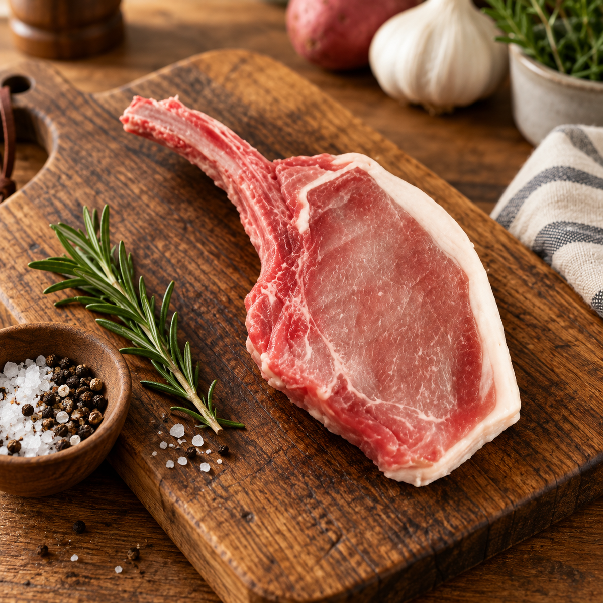 Berkshire Pork Tomahawk Chops (Single Bone)