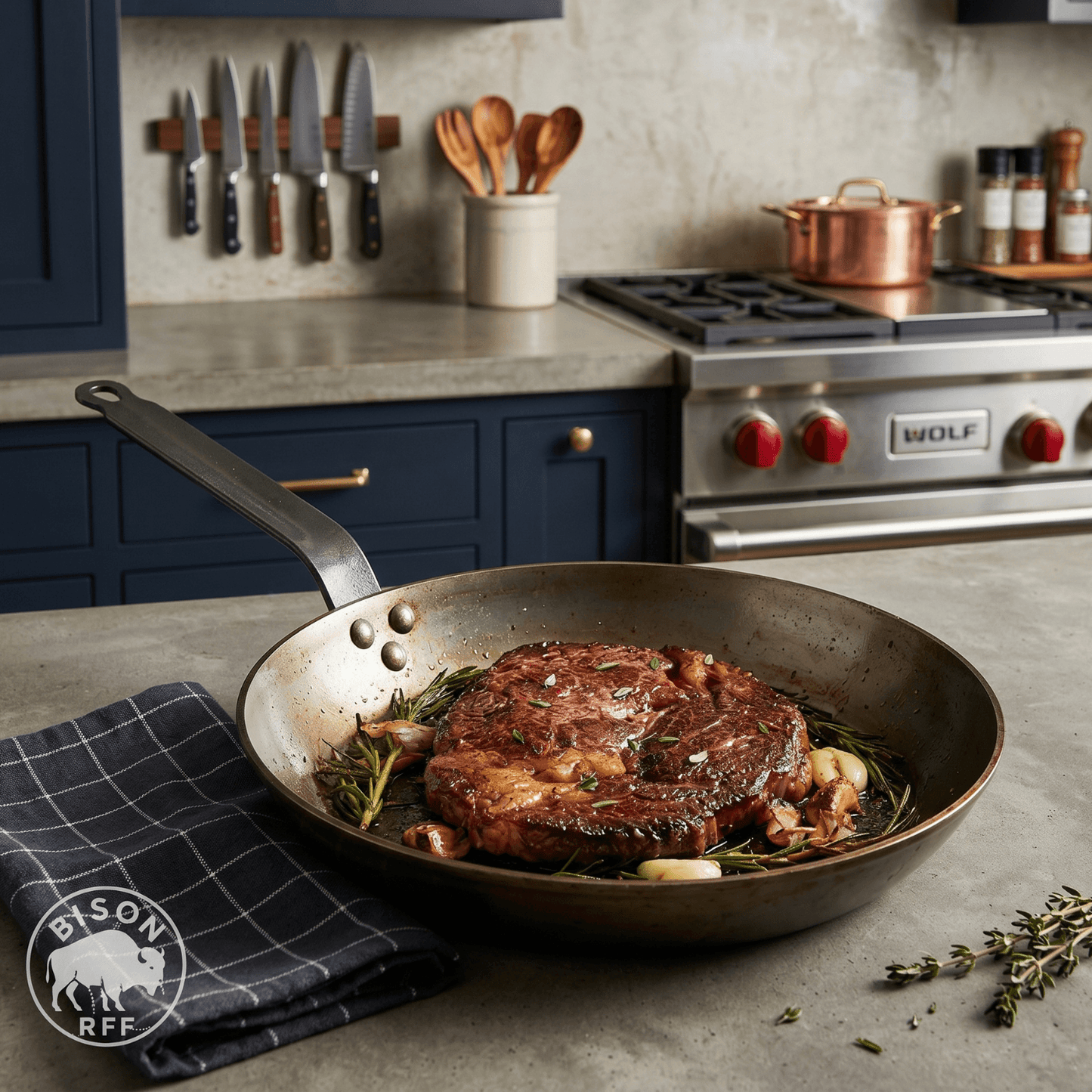 Bison Ribeye Steak