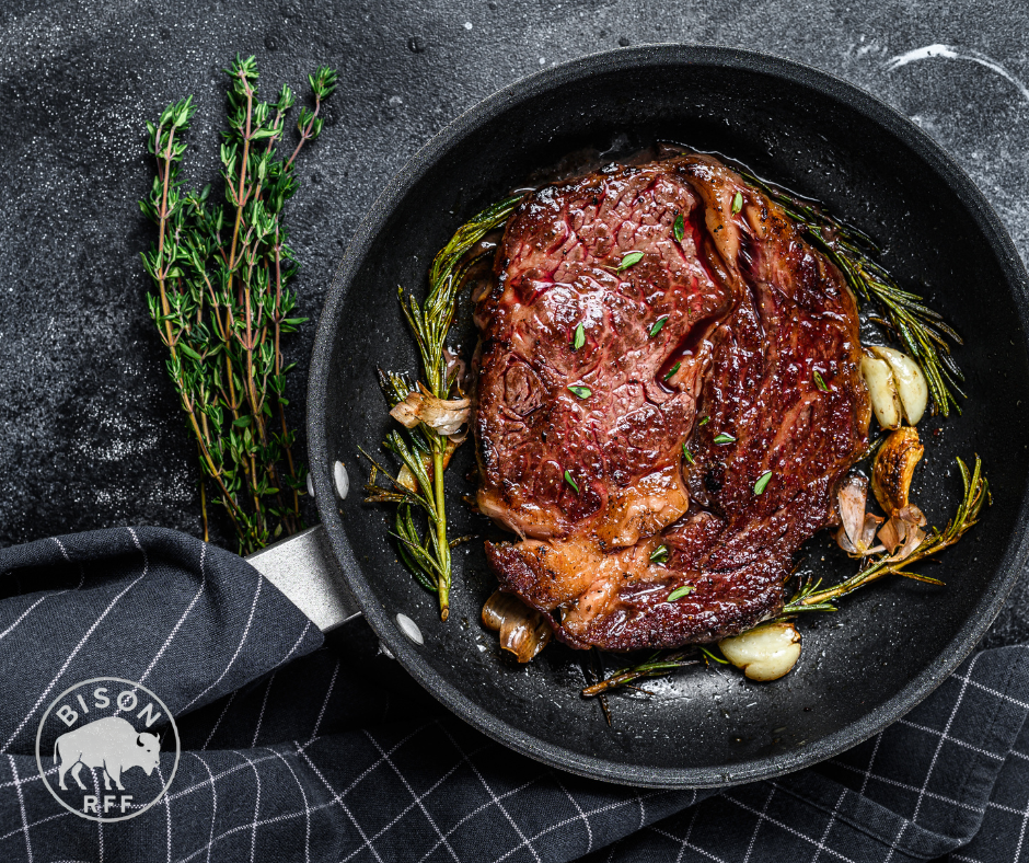 Bison Ribeye Steak