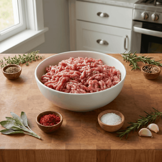 Berkshire Pork Ground Sausage - 7 Flavors!