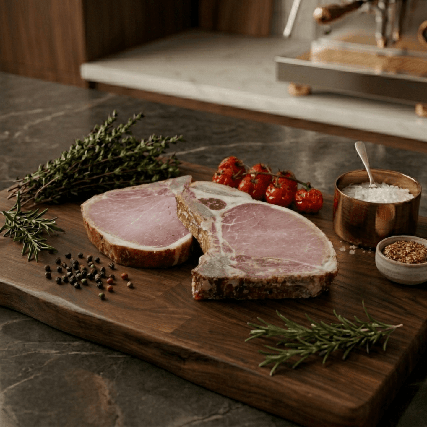 Berkshire Pork Hickory Smoked Chops