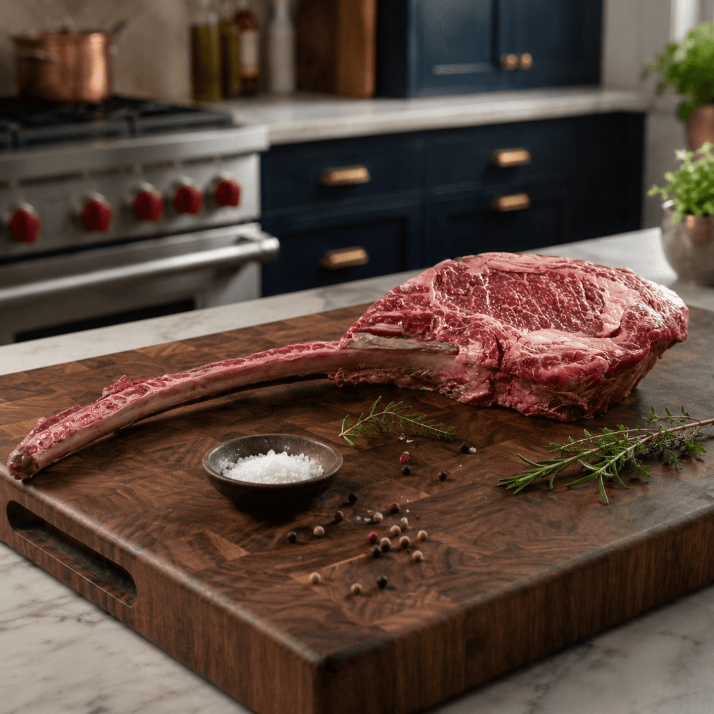 Bison Tomahawk Steak