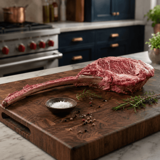 Bison Tomahawk Steak