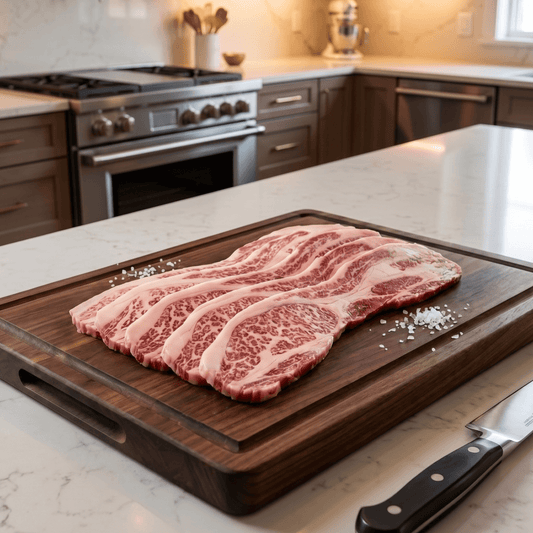 Hickory Smoked Wagyu Beef Bacon