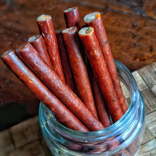 Prairie Sticks - Berkshire Pork Snack Sticks - 6 Flavors - Multiple Sizes